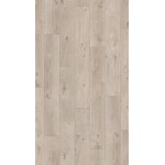 SUELO LAMINADO BASIC 200 - ROBLE GRIS NATURAL 1285 x 194 x 7 mm (junta en V a 4 lados) - 1594002 -