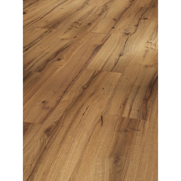 SUELO LAMINADO BASIC 200 - ROBLE HISTORY 1285 x 194 x 7 mm (junta en V a 4 lados) - 1593998 -