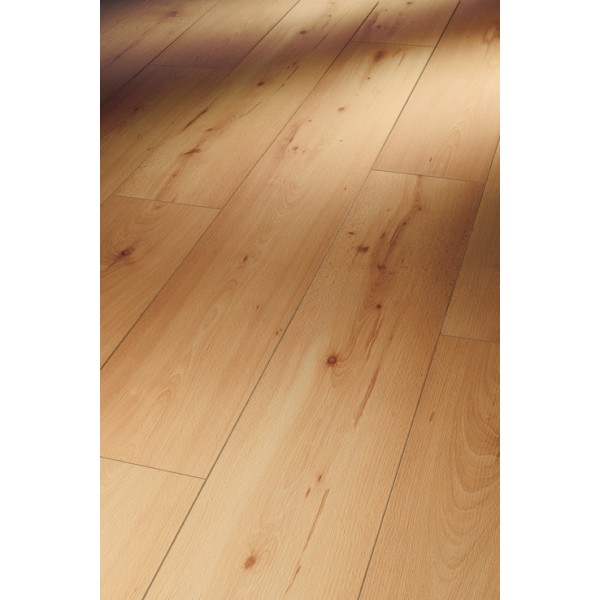 SUELO LAMINADO CLASSIC 1050 HAYA -1475605- 1285 x 194 x 8 mm (JUNTA EN V A 4 LADOS)