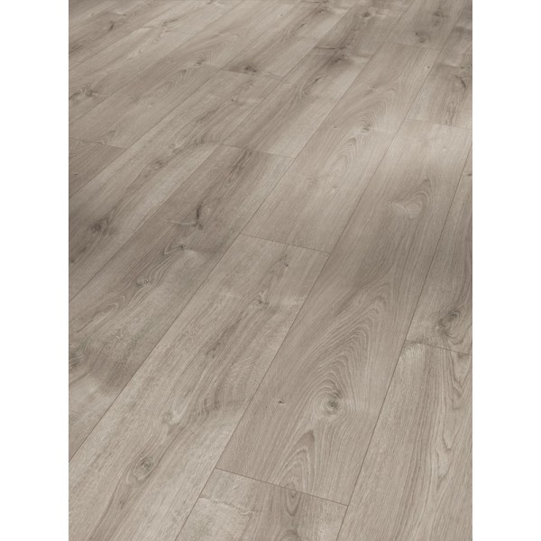 SUELO LAMINADO CLASSIC 1070 ROBLE VALERE GRIS PERLA CALIZO -1730372- 1285 x 194 x 9 mm (JUNTA EN V A 4 LADOS)