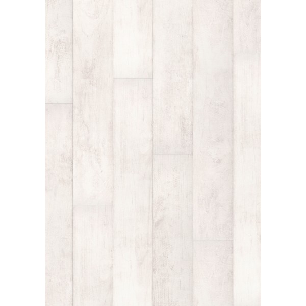 SUELO LAMINADO CLASSIC TECA BLANQUEADA BLANCA - CLM1290 - CAJA - 1200 x 190 x 8 mm